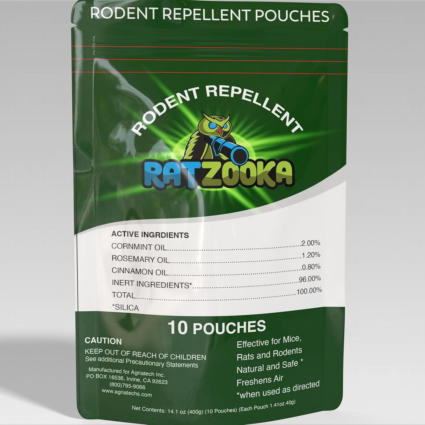 Rodent Repellent 10 Pouches