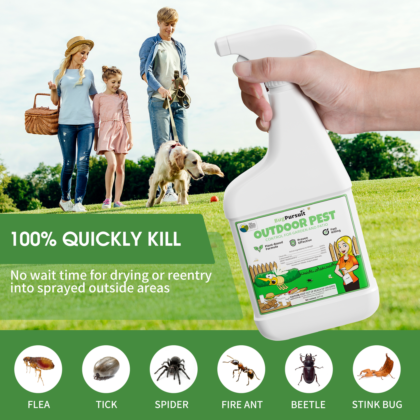 24oz Outdoor Pest Control Spray