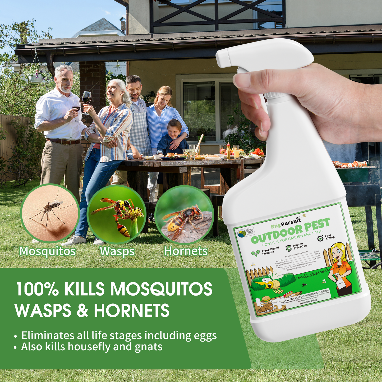 24oz Outdoor Pest Control Spray