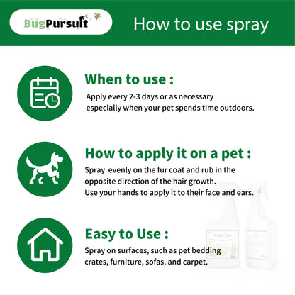 24oz Flea &Tick Spray